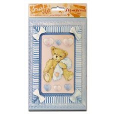 STICKERS 3D STAMPERIA  TEDDY BEAR SBP007